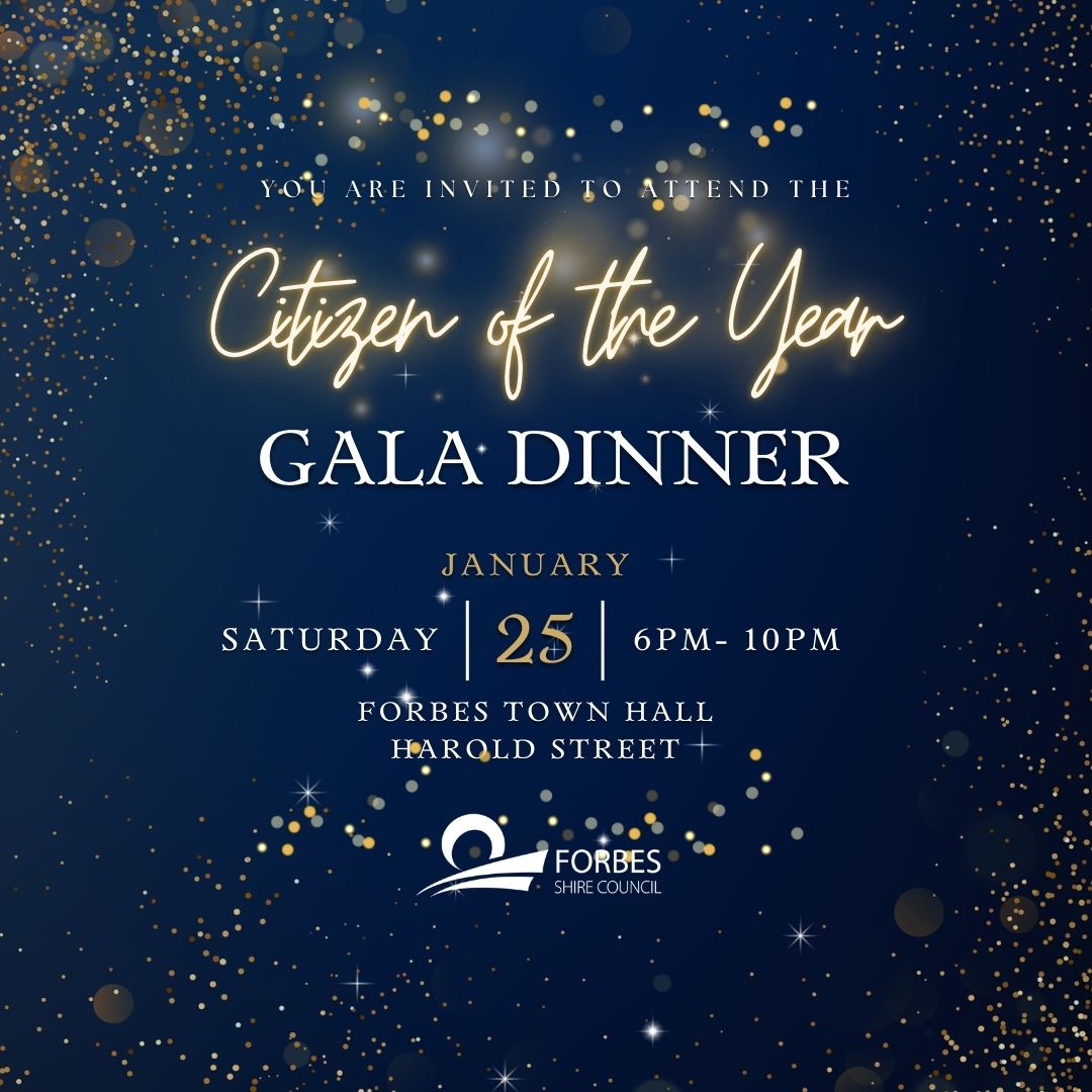 Australia Day - Citizen of the Year Gala Dinner